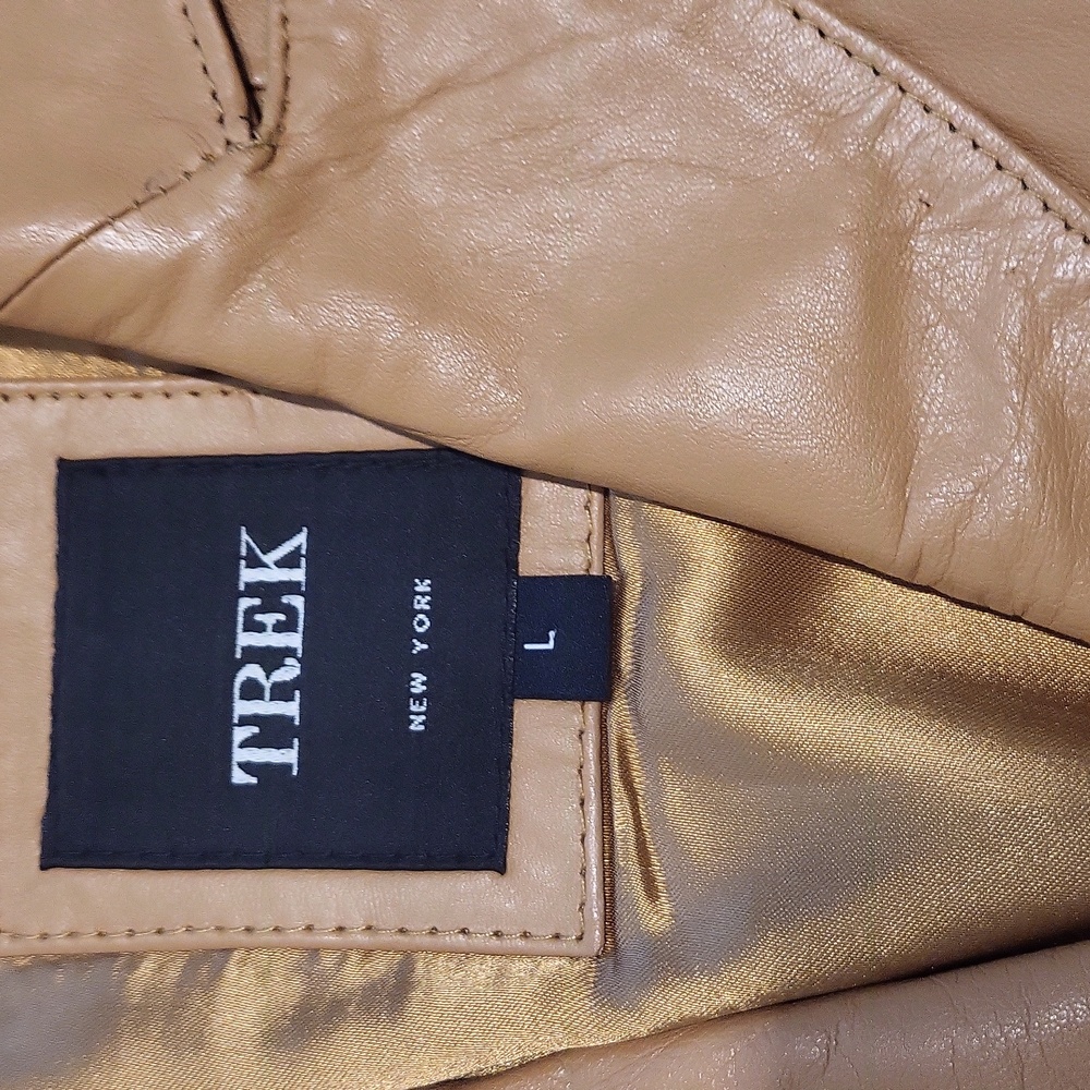 COPY - Trek Leather Blazer Jacket - Picture 15 of 16